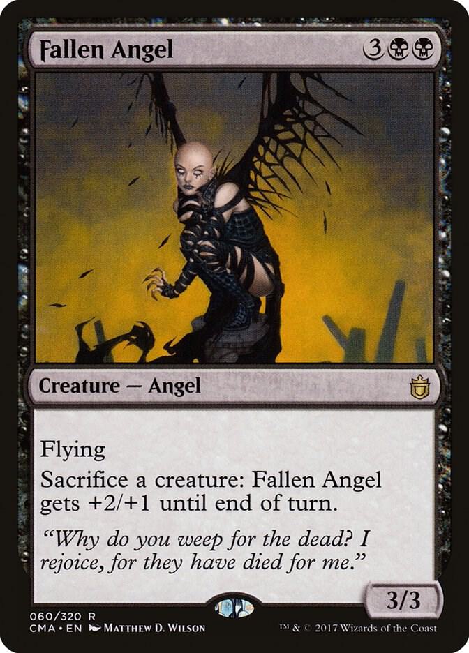 Fallen Angel 60 card from Commander Anthology