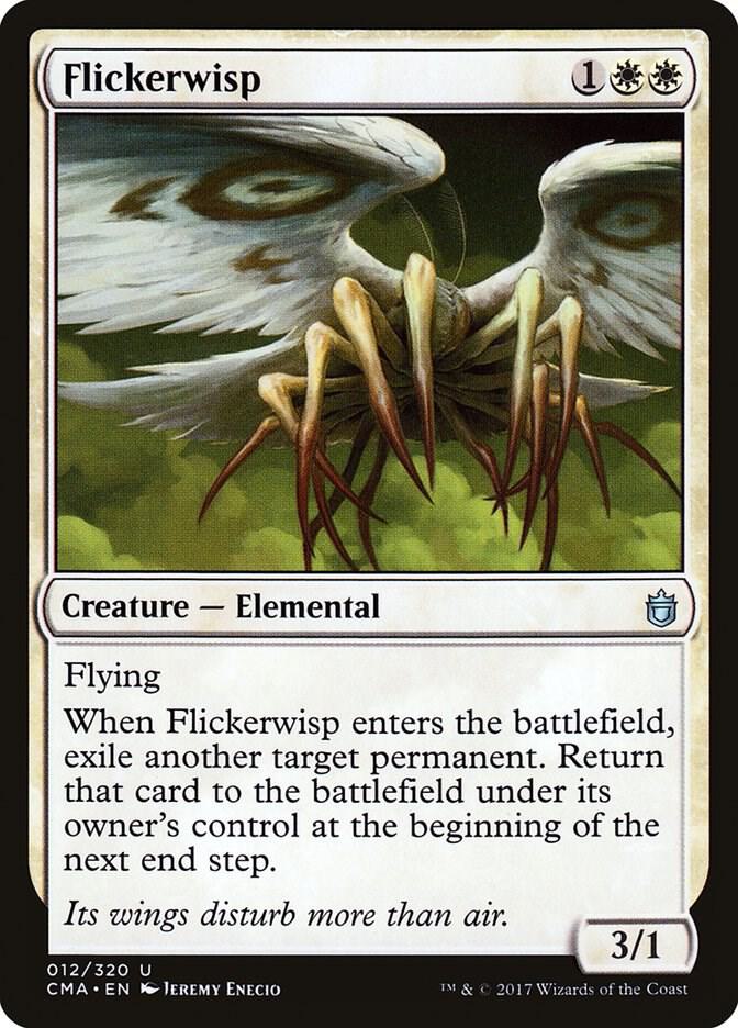 Flickerwisp 12 card from Commander Anthology
