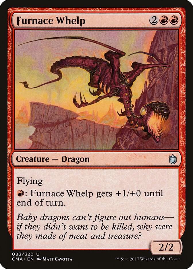Furnace Whelp 83 card from Commander Anthology