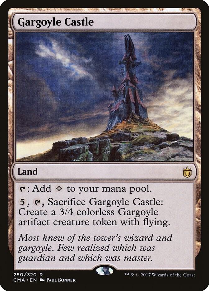 Gargoyle Castle 250 card from Commander Anthology