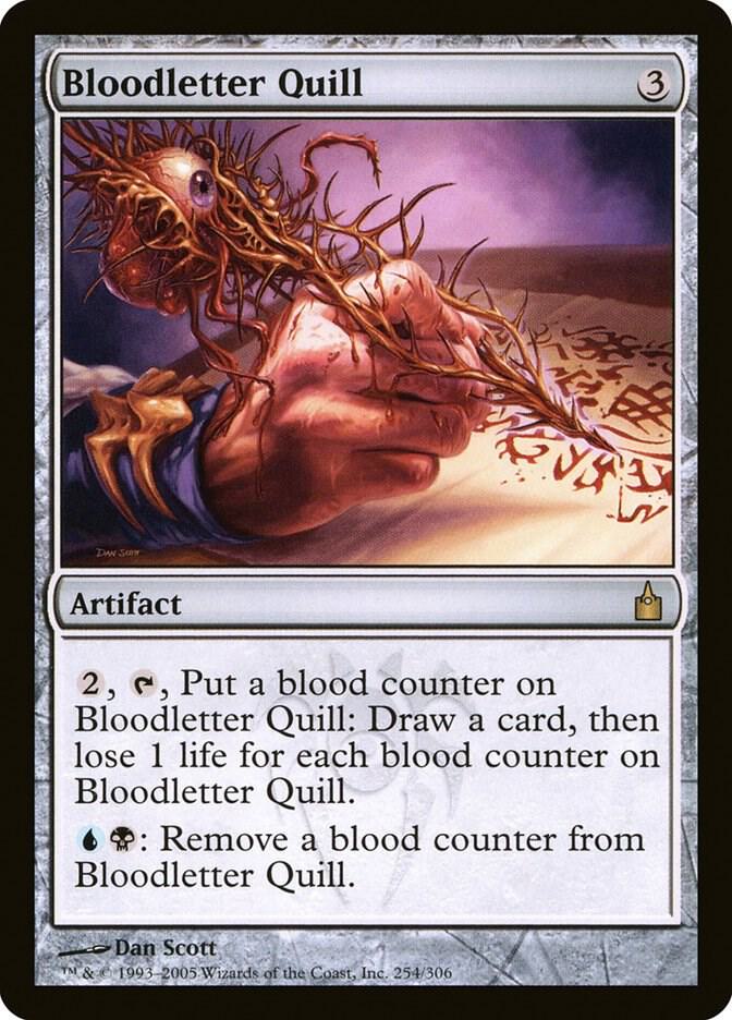 Bloodletter Quill 254 card from Ravnica: City of Guilds