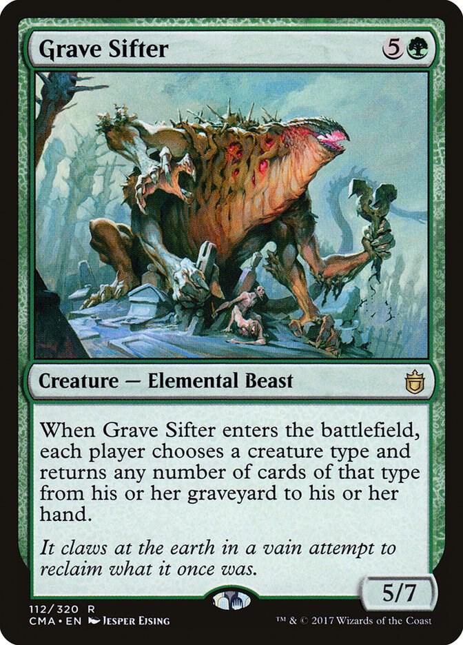 Grave Sifter 112 card from Commander Anthology