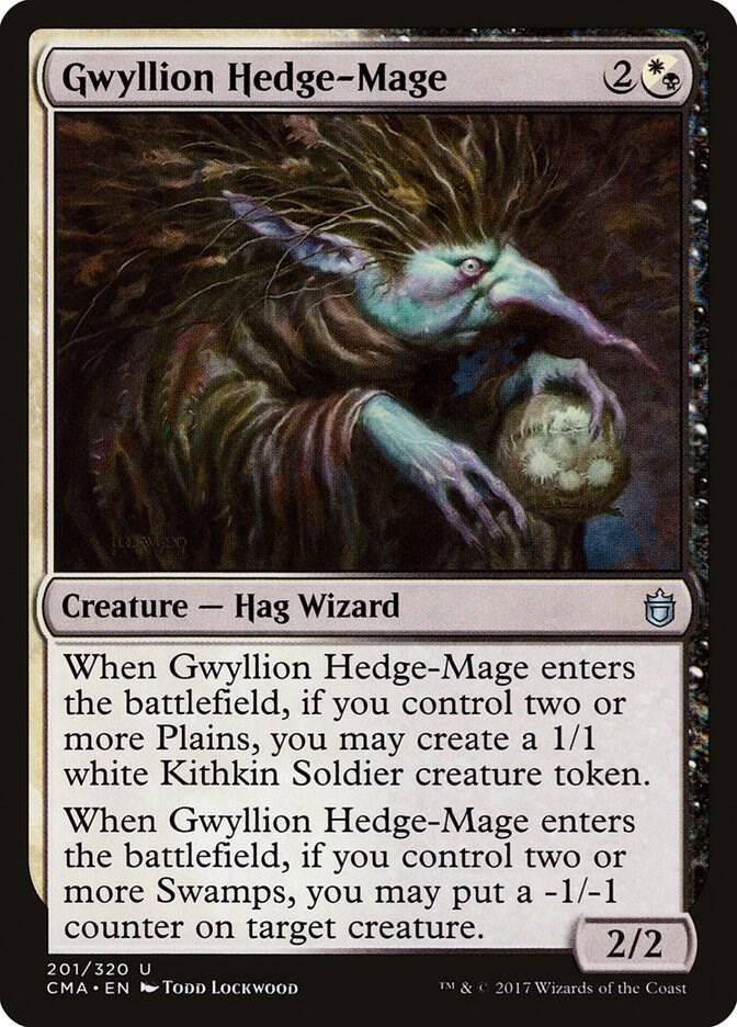 Gwyllion Hedge-Mage 201 card from Commander Anthology