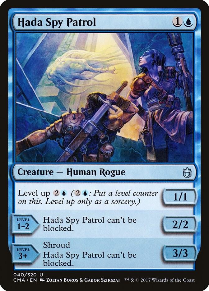 Hada Spy Patrol 40 card from Commander Anthology