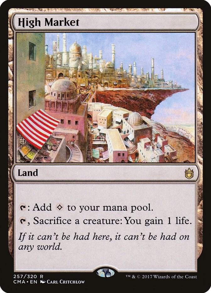 High Market 257 card from Commander Anthology