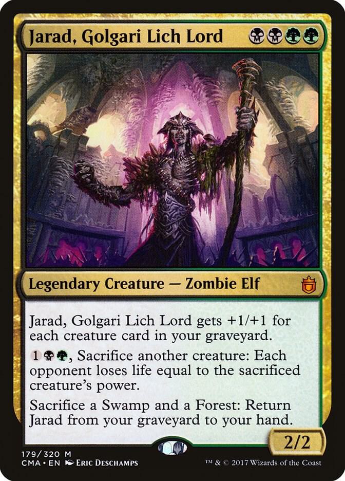 Jarad, Golgari Lich Lord 179 card from Commander Anthology