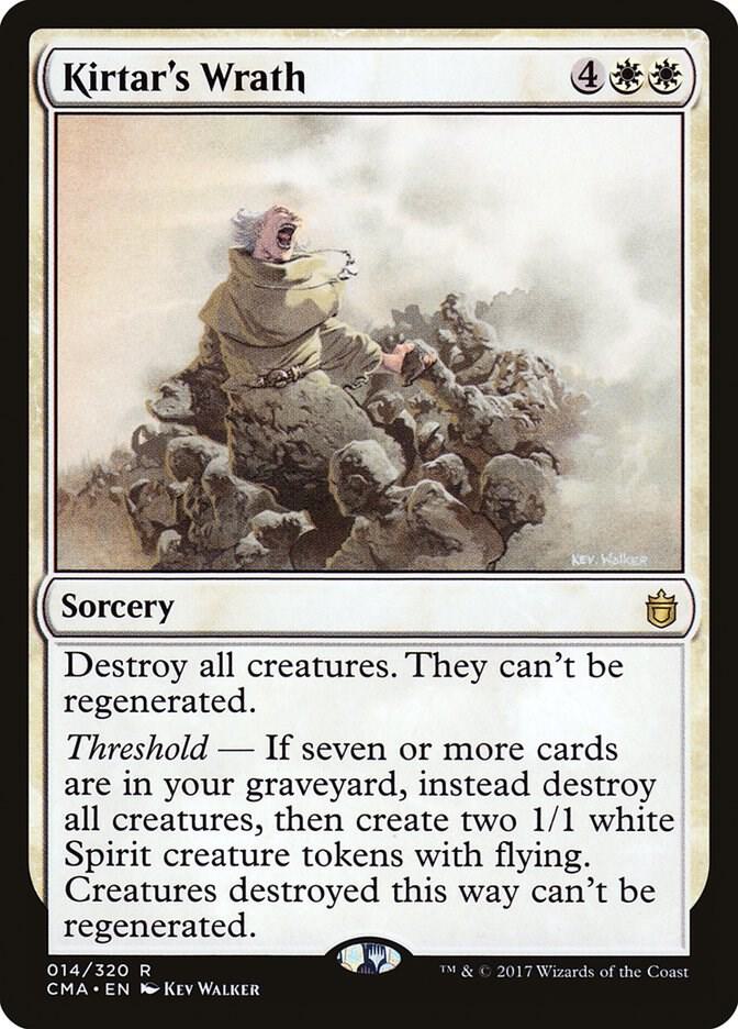 Kirtar's Wrath 14 card from Commander Anthology