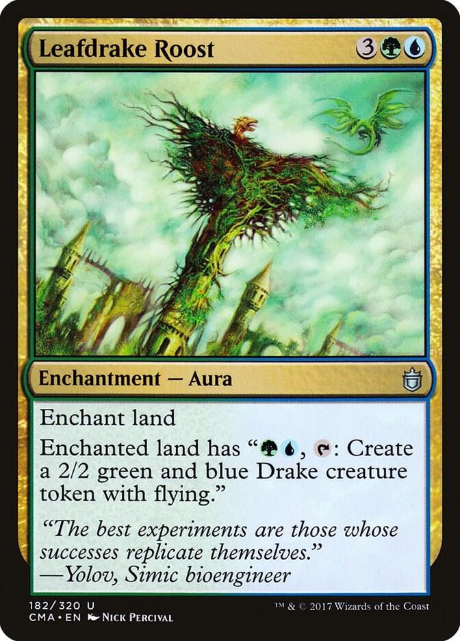 Leafdrake Roost 182 card from Commander Anthology