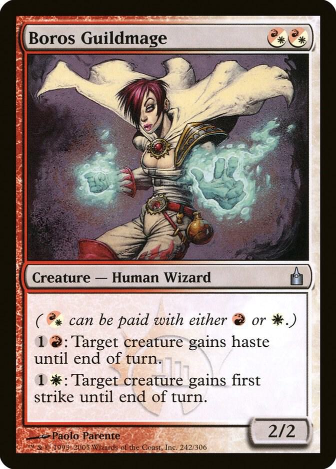 Boros Guildmage 242 card from Ravnica: City of Guilds