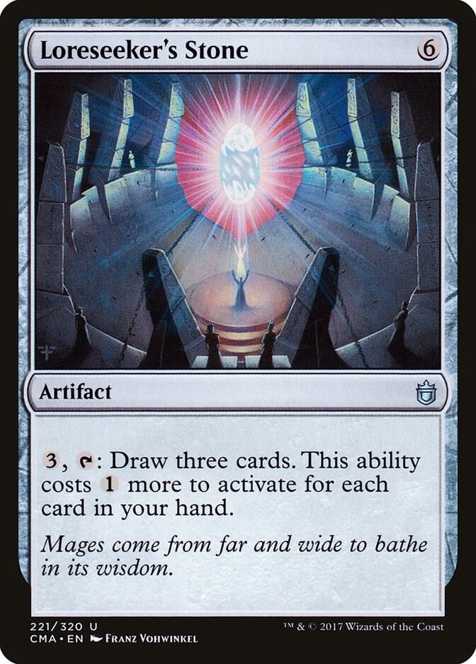 Loreseeker's Stone 221 card from Commander Anthology