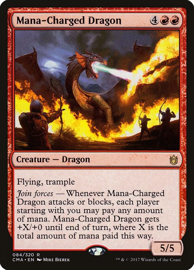 Mana-Charged Dragon 84 card from Commander Anthology