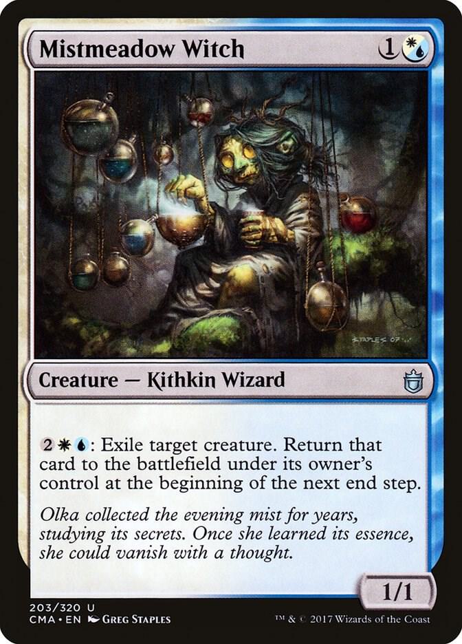 Mistmeadow Witch 203 card from Commander Anthology