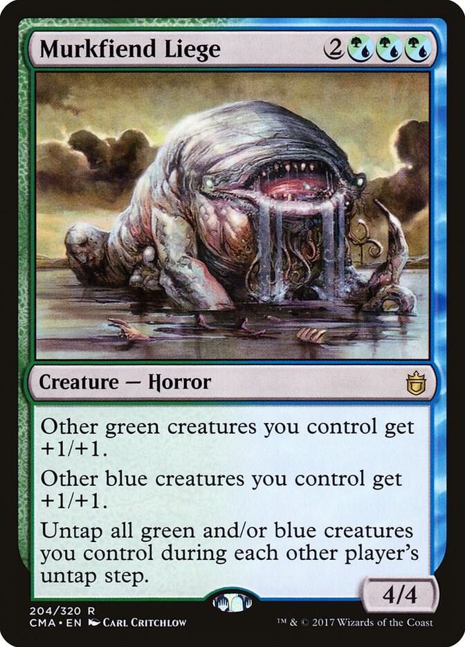 Murkfiend Liege 204 card from Commander Anthology