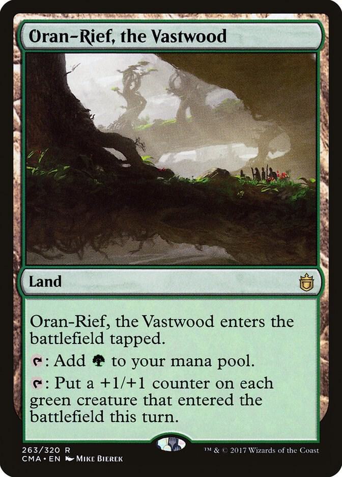 Oran-Rief, the Vastwood 263 card from Commander Anthology