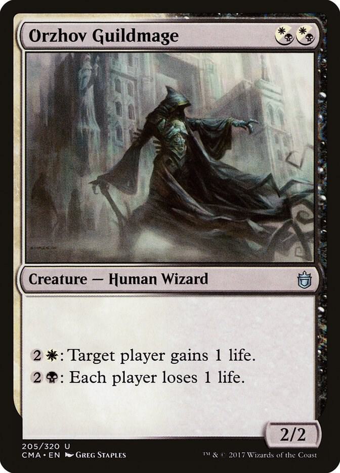 Orzhov Guildmage 205 card from Commander Anthology