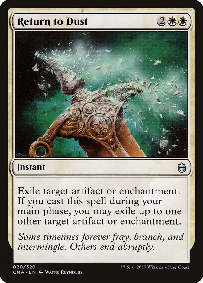 Return to Dust 20 card from Commander Anthology