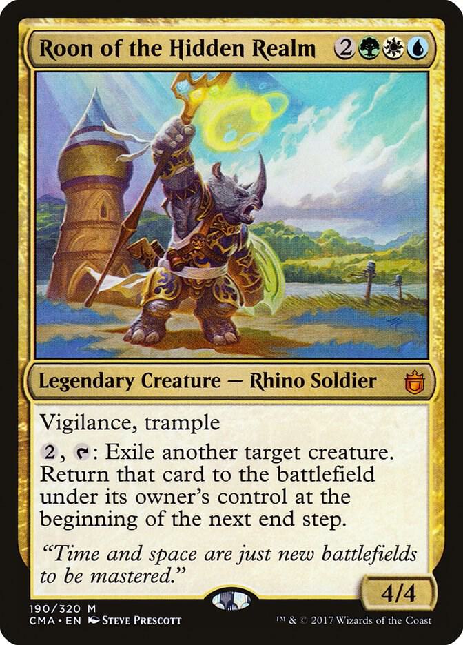 Roon of the Hidden Realm 190 card from Commander Anthology