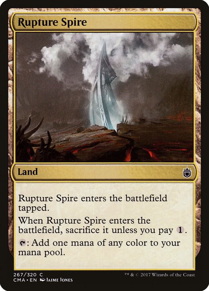 Rupture Spire 267 card from Commander Anthology