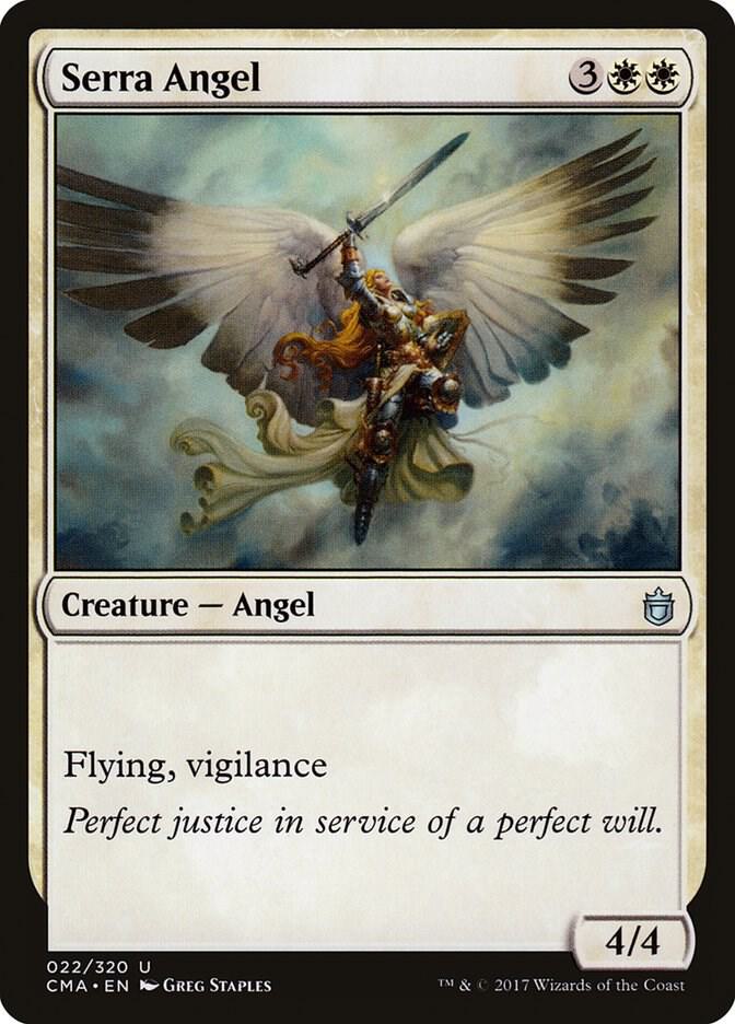 Serra Angel 22 card from Commander Anthology