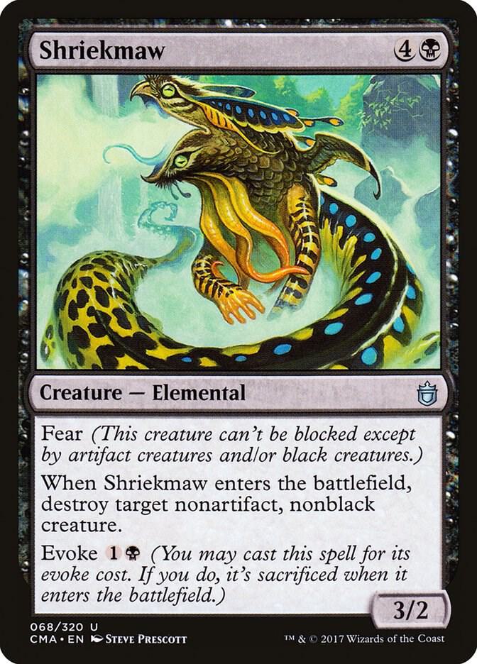 Shriekmaw 68 card from Commander Anthology
