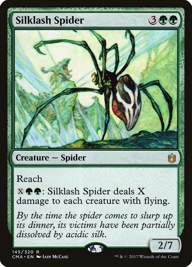 Silklash Spider 145 card from Commander Anthology