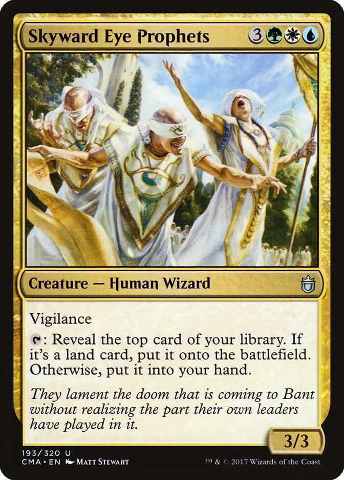Skyward Eye Prophets 193 card from Commander Anthology