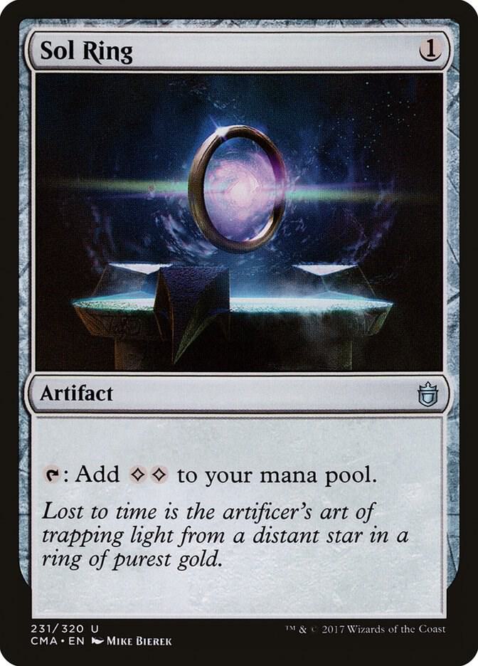 Sol Ring 231 card from Commander Anthology