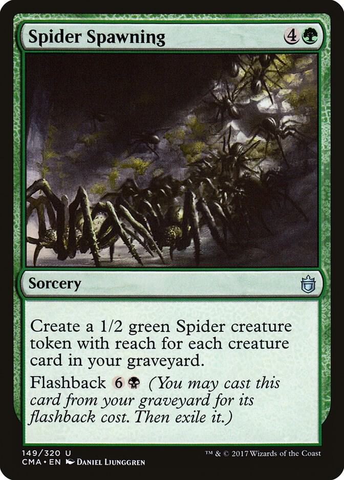 Spider Spawning 149 card from Commander Anthology