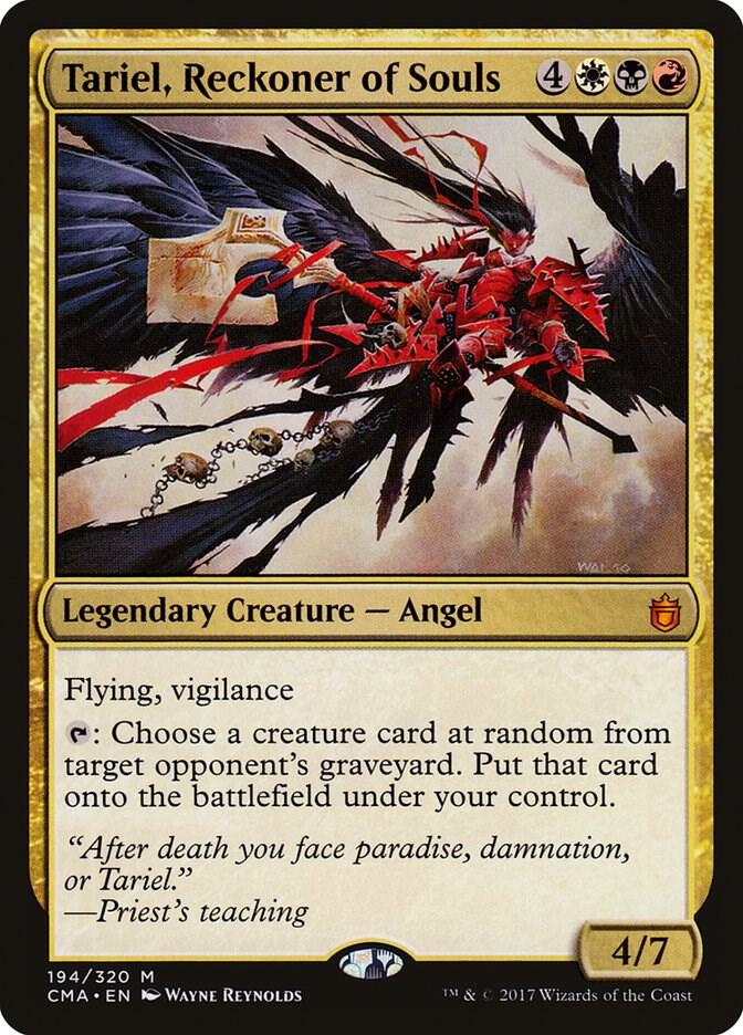 Tariel, Reckoner of Souls 194 card from Commander Anthology