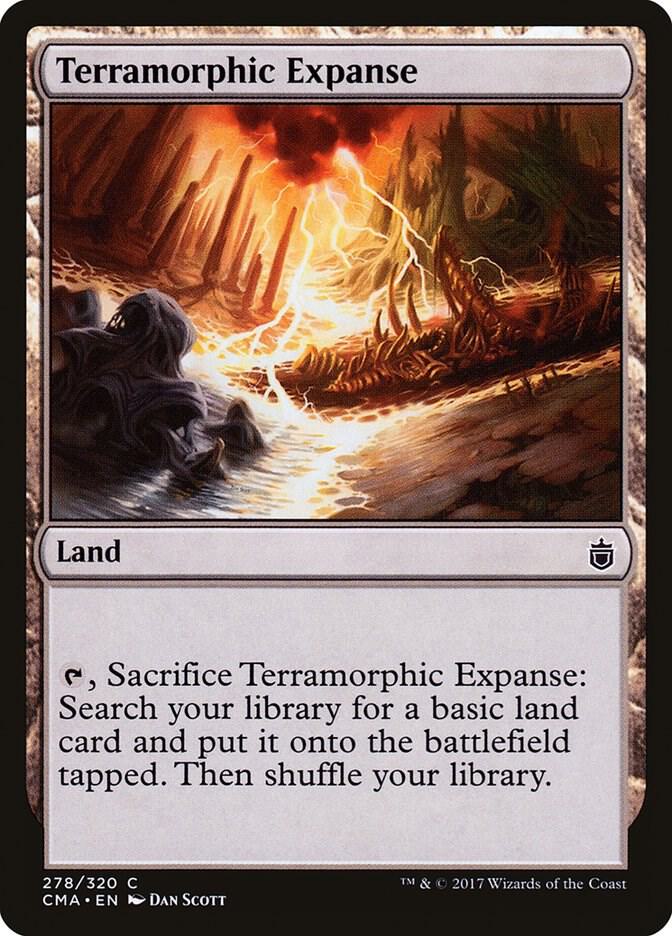 Terramorphic Expanse 278 card from Commander Anthology