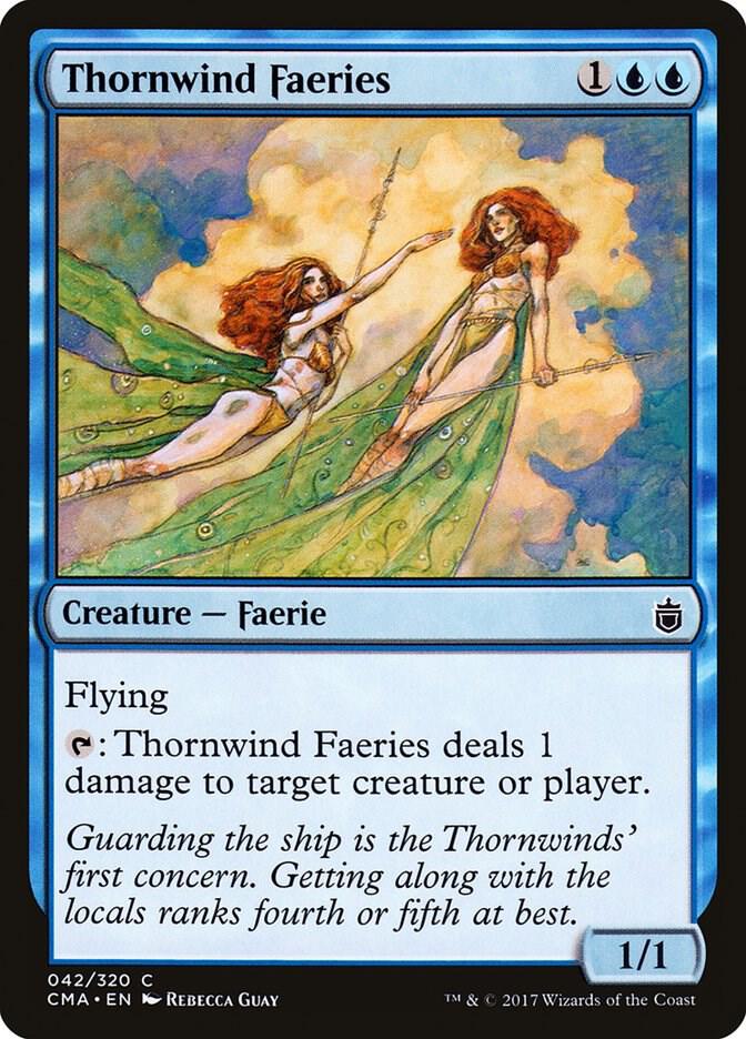 Thornwind Faeries 42 card from Commander Anthology