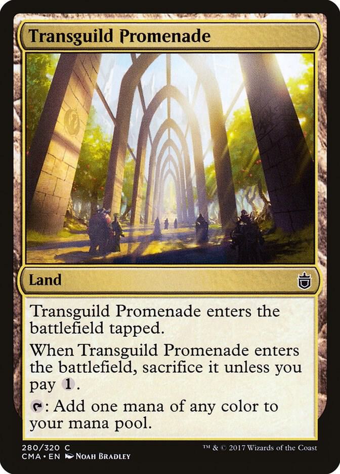 Transguild Promenade 280 card from Commander Anthology