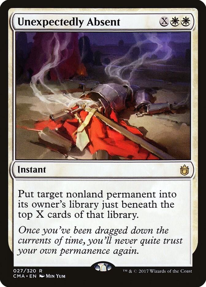Unexpectedly Absent 27 card from Commander Anthology