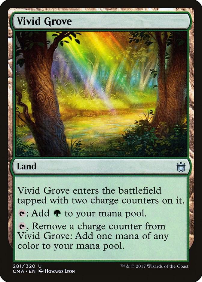 Vivid Grove 281 card from Commander Anthology