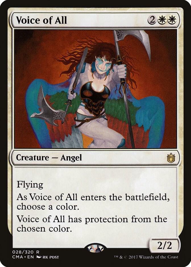Voice of All 28 card from Commander Anthology