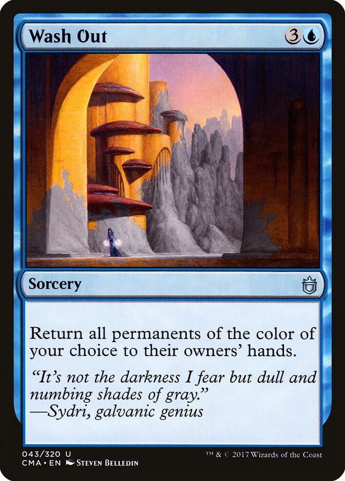 Wash Out 43 card from Commander Anthology