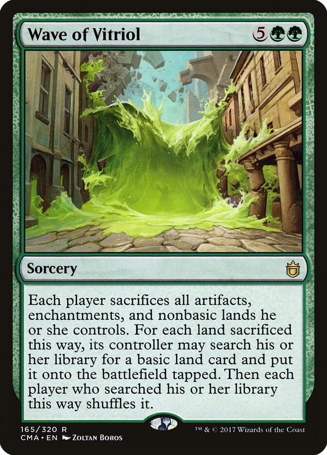 Wave of Vitriol 165 card from Commander Anthology
