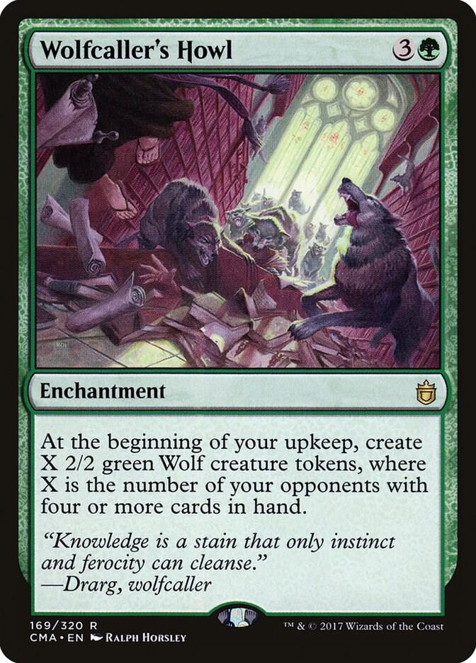 Wolfcaller's Howl 169 card from Commander Anthology