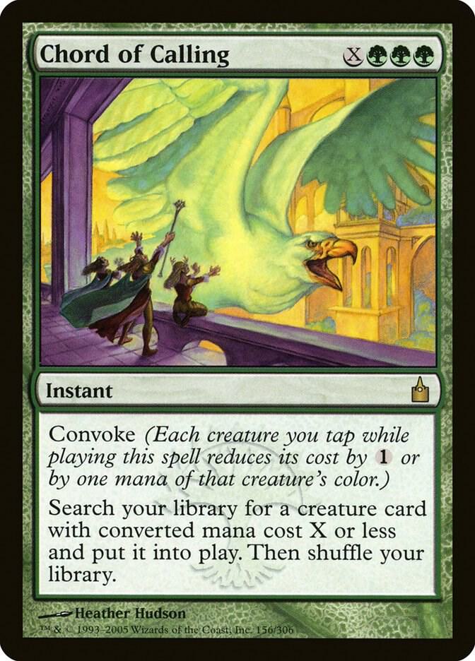 Chord of Calling 156 card from Ravnica: City of Guilds