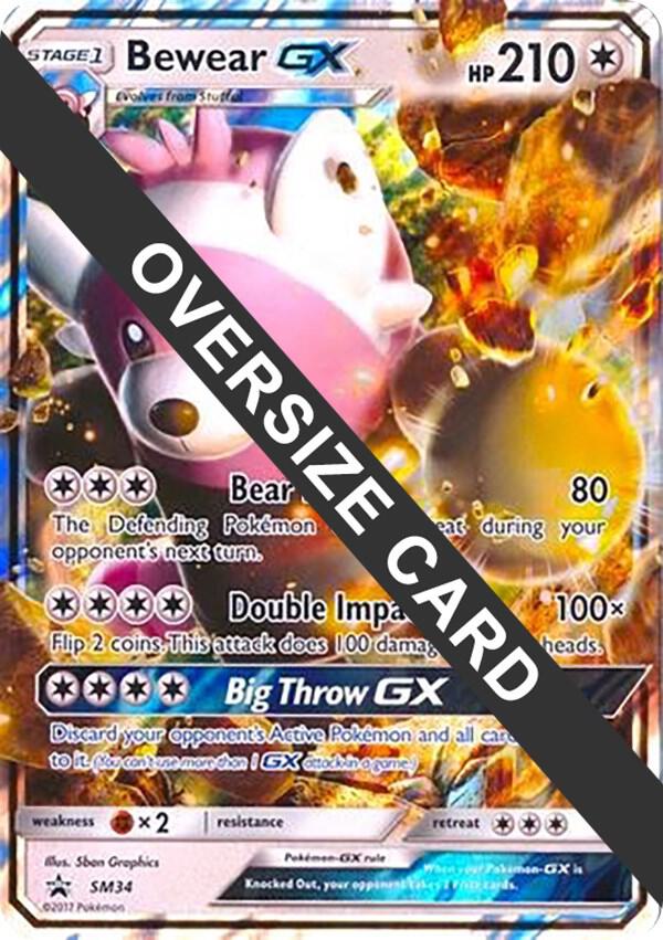 Bewear GX (Black Star Promos) SM34 card from Jumbo Cards