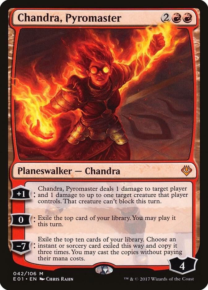 Chandra, Pyromaster 42 card from Archenemy: Nicol Bolas