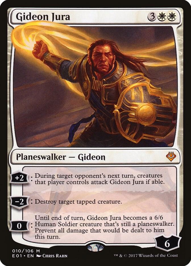 Gideon Jura 10 card from Archenemy: Nicol Bolas