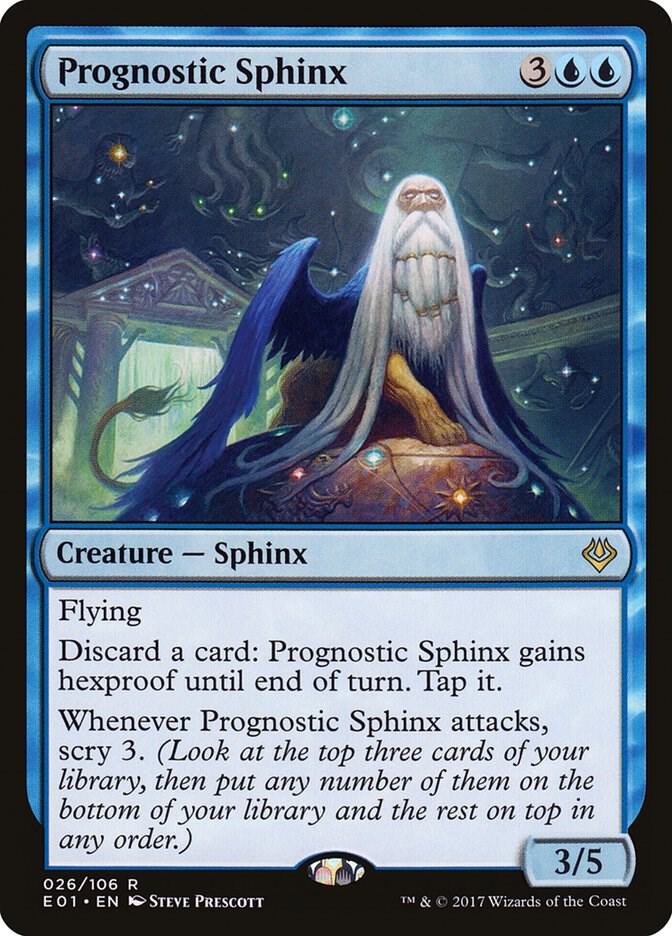 Prognostic Sphinx 26 card from Archenemy: Nicol Bolas