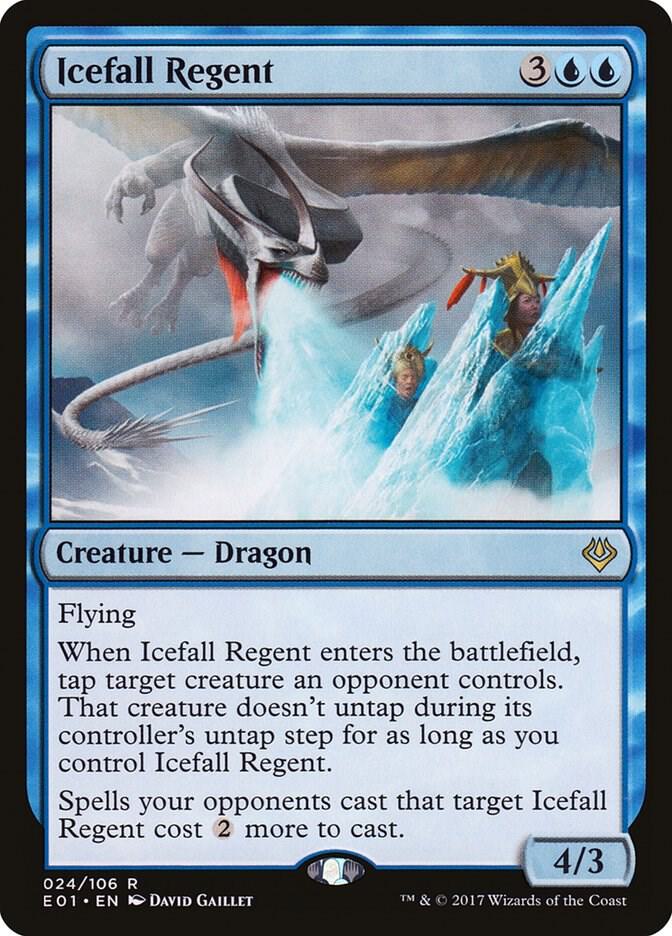 Icefall Regent 24 card from Archenemy: Nicol Bolas