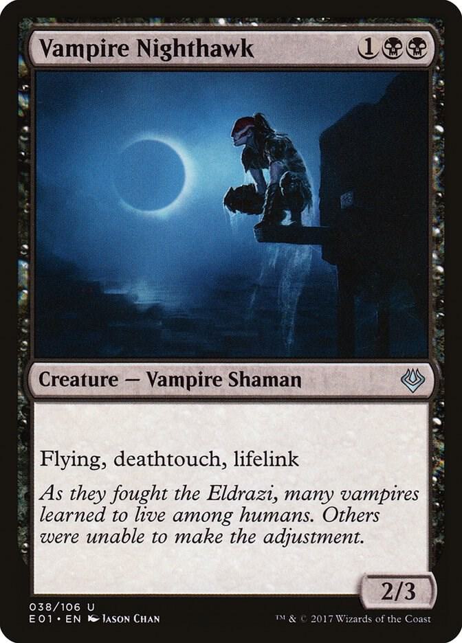 Vampire Nighthawk 38 card from Archenemy: Nicol Bolas