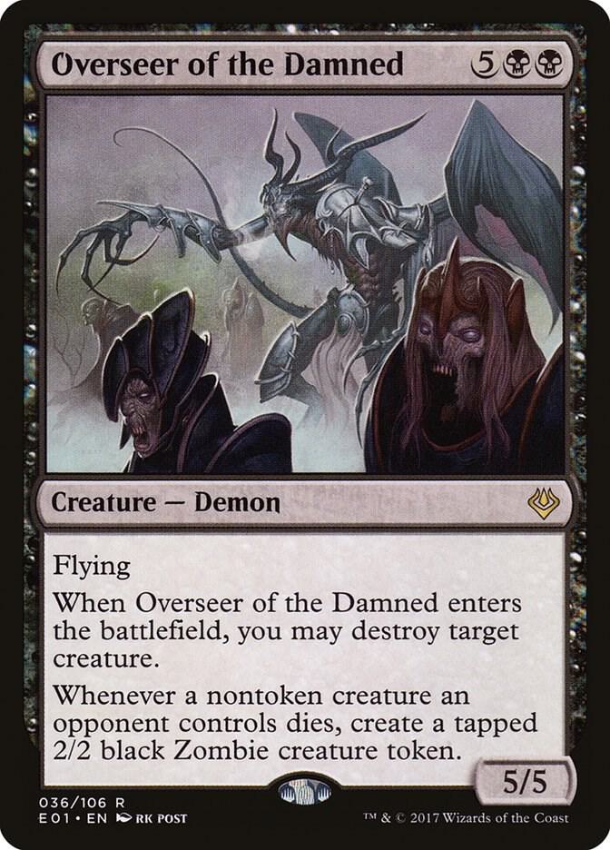 Overseer of the Damned 36 card from Archenemy: Nicol Bolas