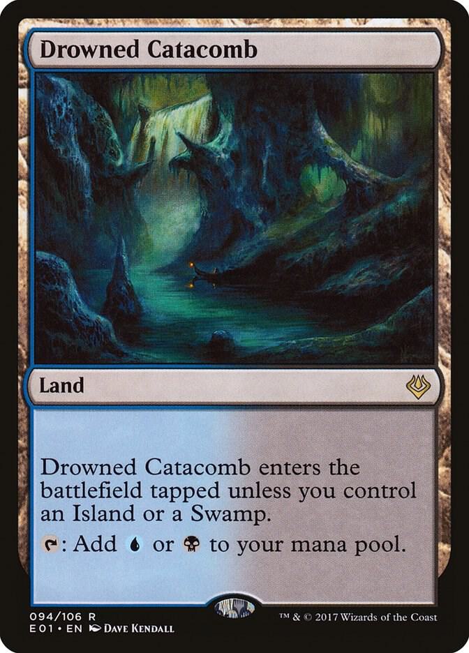 Drowned Catacomb 94 card from Archenemy: Nicol Bolas