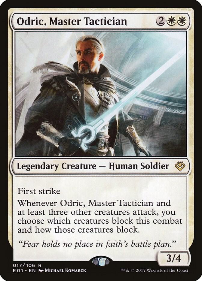 Odric, Master Tactician 17 card from Archenemy: Nicol Bolas
