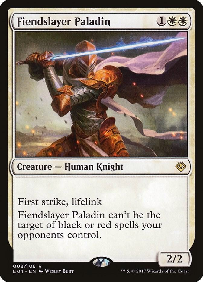 Fiendslayer Paladin 8 card from Archenemy: Nicol Bolas