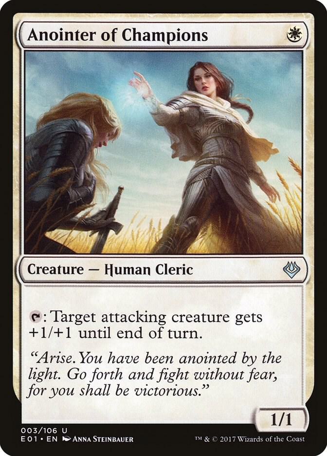 Anointer of Champions 3 card from Archenemy: Nicol Bolas